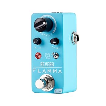 Amazon | FLAMMA FC02 ミニ リバーブ ペダル デジタル ギター